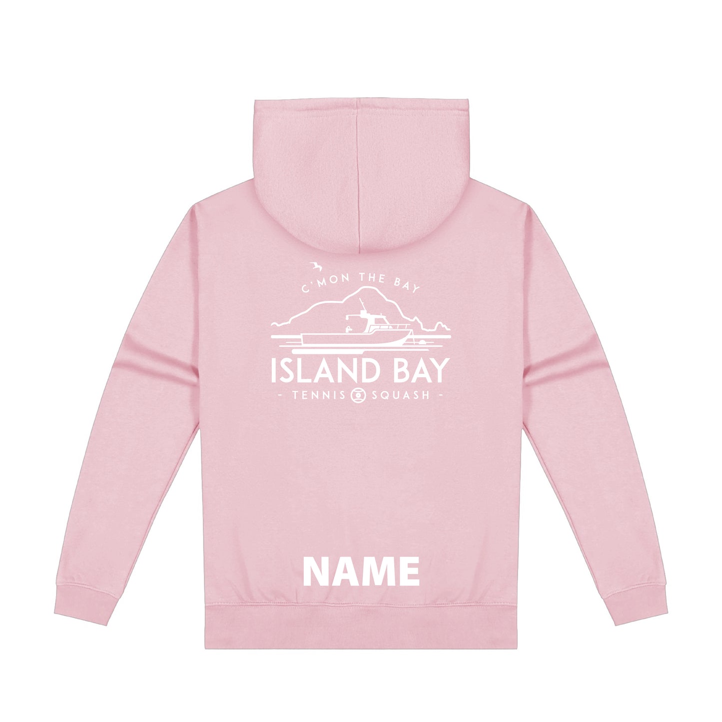 Island Bay Youth Club Hoodie - Pink