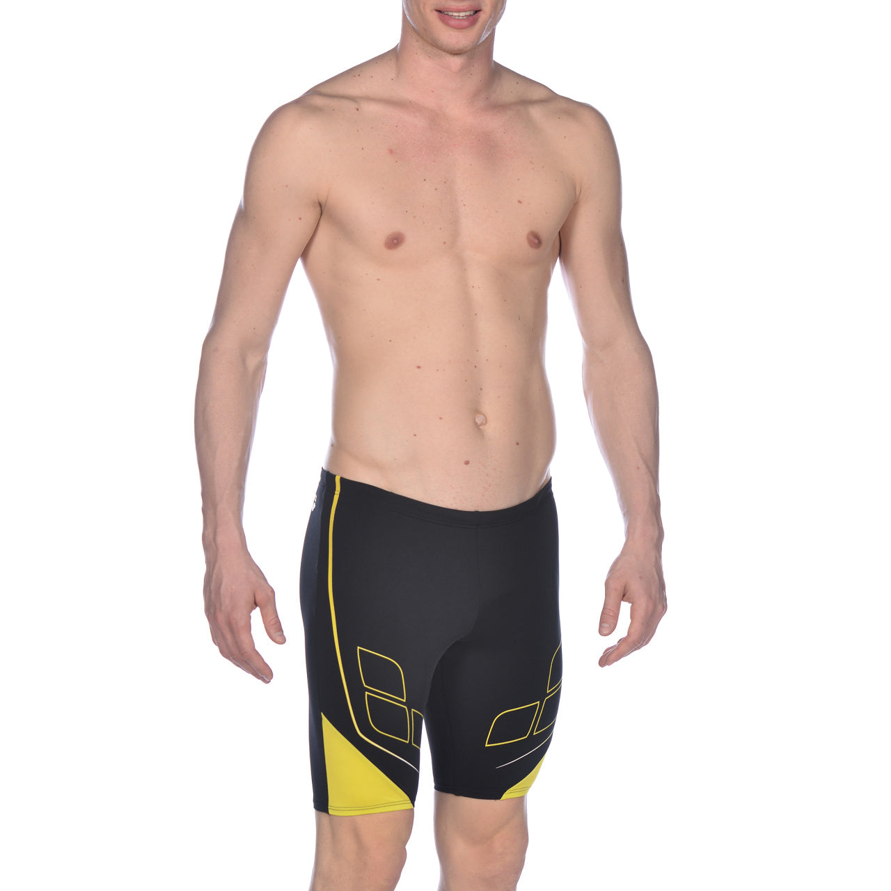 Arena Men's Destiny Jammer Black-Yellow Star