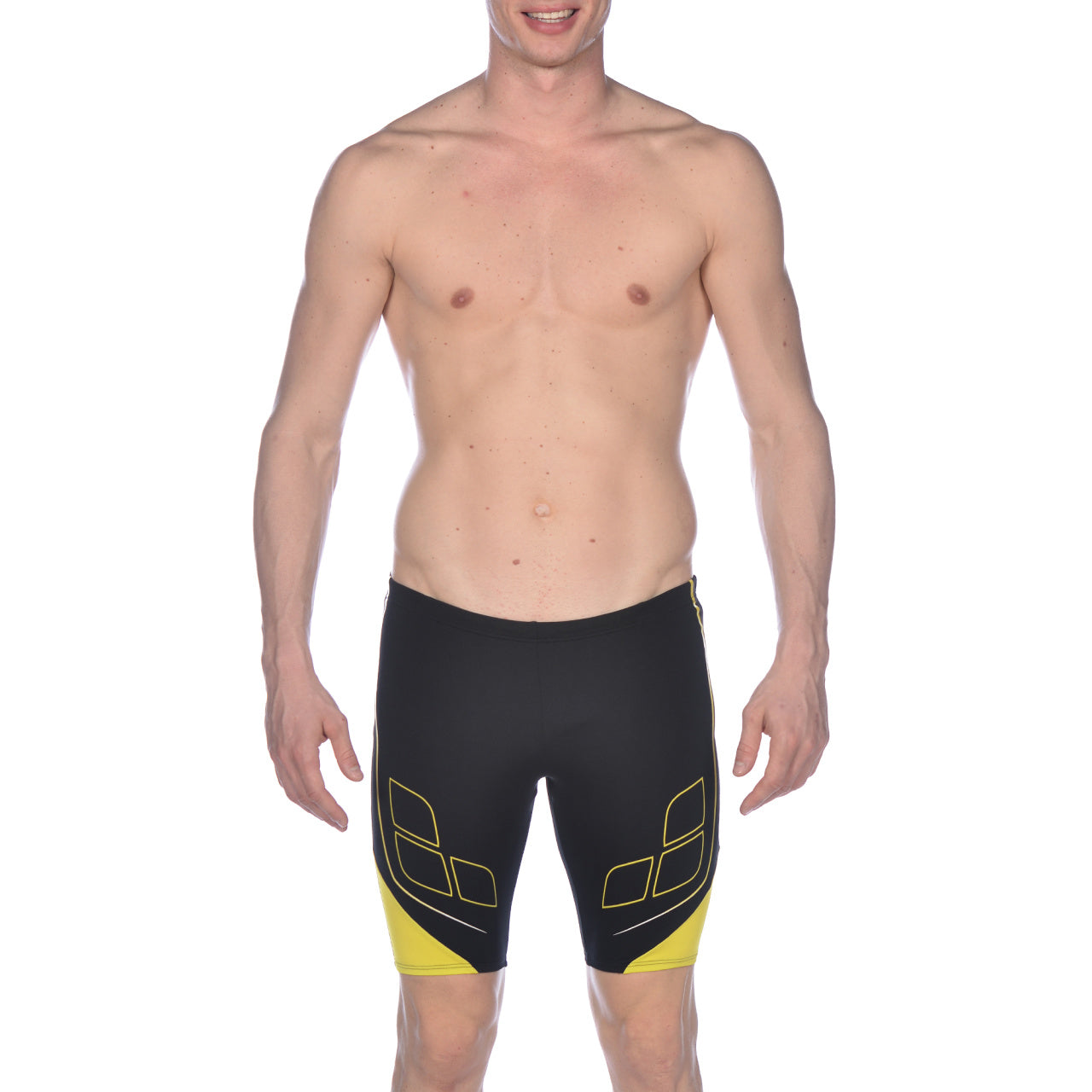 Arena Men's Destiny Jammer Black-Yellow Star